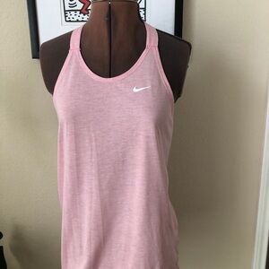 Nike Pink Sleeveless Athletic Tank Top